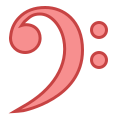 Bass Clef icon