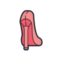 Women Shoe Back View icon