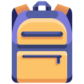 mochila-externa-elearning-and-education-justicon-flat-justicon icon