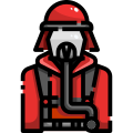 Hombre bombero icon