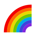 Regenbogen-Emoji icon