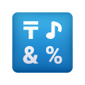 入力記号-絵文字 icon