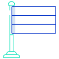 Luxembourg Flag icon