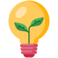 Energy-Saving Bulb icon