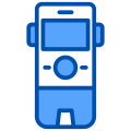gravador de voz externo-notícias-xnimrodx-blue-xnimrodx icon