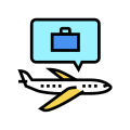 Air Travelling icon