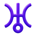 Uranus Symbol icon