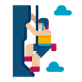 Climbing icon