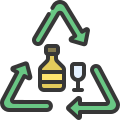 Glass Recycle icon