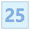 25 icon