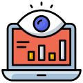 Market watch icon