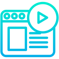 Browser Video icon