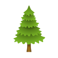 Вечнозеленое дерево icon