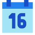 Calendar 16 icon