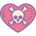 teschio-cuore icon