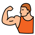 근육 굴곡 icon