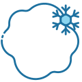 external-Snowball-winter-holidays-bearicons-blue-bearicons icon