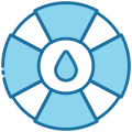 external-Lifebuoy-blood-donation-bearicons-blue-bearicons icon