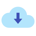 Download from the Cloud icon