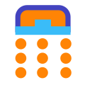 숫자 패드 icon