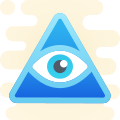 Third Eye Symbol icon