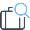 ispezione dei bagagli icon