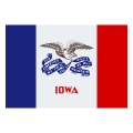 Iowa-Flagge icon