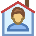 Person at Home icon