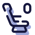Flugzeugsitz icon