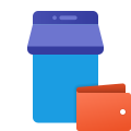 Portefeuille Mobile Shop icon