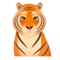 Tiger-Emoji icon