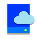 Cloud Speicherplatz icon