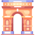 Arc de triomphe icon