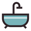 Bathtub icon