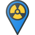 Radioactive Location icon