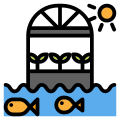 floating farm icon