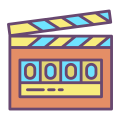 Clapperboard icon