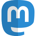 Mastodon is an online, self-hosted social media, and social networking service. icon