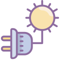 énergie solaire icon