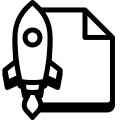 Gestartet Rocket 1 icon