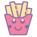 Kawaii French Fries icon