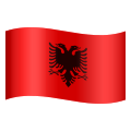 Albanien-Emoji icon