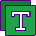 Text icon