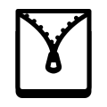 Zip-Archiv öffnen icon