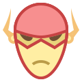 La tête de Flash icon