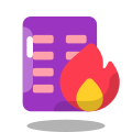 Building on Fire icon