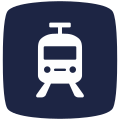 路面電車 icon