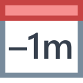 マイナス1月 icon