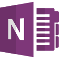 Microsoft OneNote is a computer program for free-form information gathering and multi-user collaboration icon