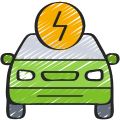 Electric Car icon